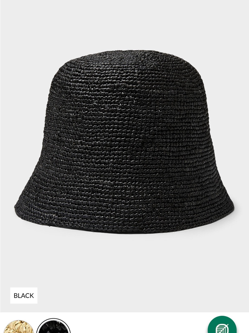 Ibeliv raffia hat